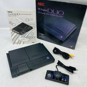 ☆1円〜☆ NEC PCエンジン DUO 本体 PI-TG8 コントローラー 箱付き セット PC Engine デュオ SUPER CD-ROM 2 PCE PCエンジンDUO 動作品