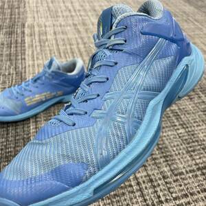 希少 廃盤 即完売◎【asics ballaholic】アシックス ボーラホリック GELBURST 24 ゲルバースト バッシュ バスケットボール ブルー 27.0㎝