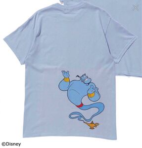 ライトブルー Lサイズ XLARGE S/S TEE GENIE Tシャツ エクストララージ アラジン ALADDIN ジーニー