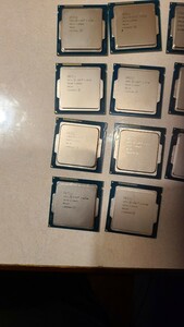 Intel CPU Corei7-4770×6,4770k×8,全14枚セット