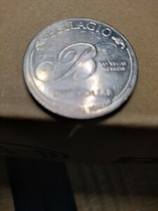ラスベガススロット用コイン１ドル錆ヨゴレあり