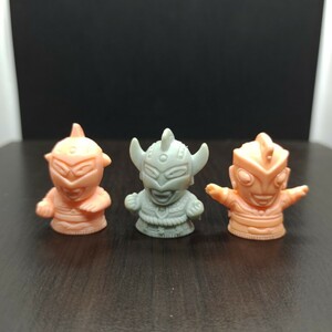 SDウルトラマン倶楽部　とんとんバトル　相撲　消しゴム　フィギュア　3体セット　セブン　タロウ　エース