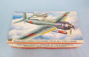 ◆◇プラモデル 未組立 HASEGAWA ハセガワ 絶版 1/48 中島 B6N2 艦上攻撃機 天山 12型 電探付 限定生産 09304 /B