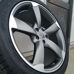 Audi A8(4H)専用!!ファルケン FK510 265/40R20 20インチ 新品タイヤホイールセット 20x9.0 +35 112-5H