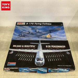 1円〜 モノグラム 他 1/48 B-17G フライングフォートレス 1/72 B-36 ピースメーカー