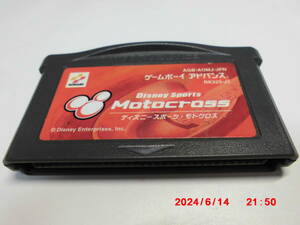 GBAROMカセット　ディズニースポーツ・モトクロス　Disney Sports Motocross　　送料　370円　520円