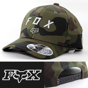 ローキャップ 帽子 ジュニア フォックス Fox Racing LFS Vzns 110 Snapback Cap カモフラ 迷彩柄 141419785 USA モータースポーツ