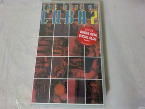 (G) 何点購入同送料【未開封品【VHS】キューバ!!貴重な録音のVHS。V.A.の the best of cuba Vol.2/ベスト・オブ・キューバ Vol.2】ビデオ