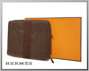 ☆美品HERMES/エルメス エールライン セカンド ポーチ セカンドバッグ送料税込み！