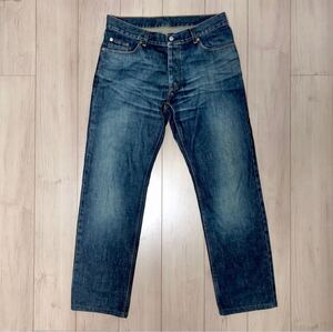 HELMUT LANG VINTAGE ITALY 34 ヘルムートラング デニムパンツ デニム ジーンズ 本人期 イタリア製 ヴィンテージ インディゴブルー 青 w34