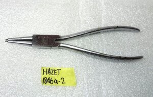 HAZET ハゼット1846a-2 HAZET サークリッププライヤー ストレートタイプ ノンクレーム ノンリターン