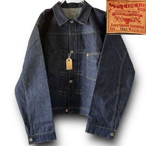 完売品新品 SUGAR CANE シュガーケーン S1943 デニム ジャケット Super “Denim” Collectibles size 42 日本製 Gジャン