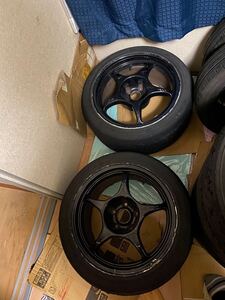 【短期間】エンケイ RP-01 17インチ 9j+22 245/40r17 pcd114.3 GT-Rサイズ【希少】