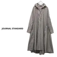 JOURNAL STANDARD ストライプワンピース　ワイドワンピース