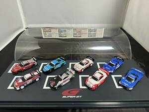 ローソン限定 EBBRO SUPER GT MINIATURE MODEL 全16種 コンプ 非売品 限定ケース付き ミニカー スーパーGT