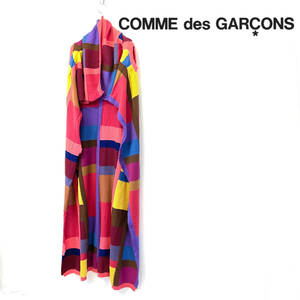 AD1999 COMME des GARCONS コムデギャルソン ヴィンテージ トランスフォームドグラマー期 ロング カーディガン 0226693