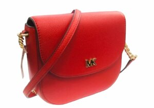 【質屋/新品同様】MICHAEL KORS/マイケルコース/ショルダーバッグ/かぶせ/フラップタイプ/チェーン/クロスボディ/ミニ/コンパクト/MK