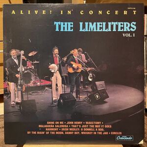 【US盤Org.】The Limeliters Alive! In Concert Vol. I (1986) GNP Crescendo GNPS-2188 美盤