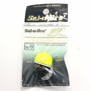 ソルブレ MF スラッシュ Mサイズ u/0 イエロー ソルト ブレイク ジャパン Sal-u-Bre′ ウキ