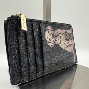 ◎超希少◎ ETRO エトロ ペイズリー モチーフ フラグメントケース コインケース カードケース 財布 ウォレット ●ダルメシアン 犬●メンズ