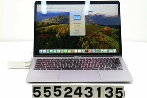 Apple MacBook Air M1 2020 A2337 スペースグレイ Apple M1/8GB/256GB(SSD)/13.3W/WQXGA(2560x1600)/macOS Sonoma 【555243135】