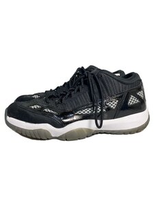 NIKE◆AIR JORDAN 11 RETRO LOW IE_エア ジョーダン 11 レトロ LOW IE/27cm/BLK