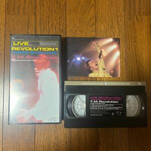 LIVE REVOLUTION 1 〜 MAKES REVOLUTION 〜　T.M.Revolution 西川貴教 さんVHS