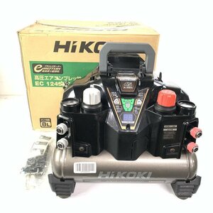 HiKOKI ハイコーキ EC1245H3 高圧エアーコンプレッサー　ショルダーベルト/元箱付き＊簡易検査品【TB】