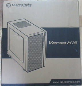 ★☆Thermaltake Versa H18 Black ミニタワー型PCケース　新品未使用品☆★