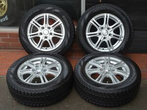 15インチ ストレンジャー 15X6.0J PCD 114.3 5穴 +53 ピレリ アイスアシンメトリコ プラス 195/65R15 2019年製 8分山付 ノア ヴォクシー等