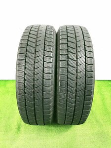 ブリヂストン BLIZZAK VRX3 155/65R14 75Q★8.5分山 2021年製 2本 スタッドレス 【宮城発 送料無料】MYG-B12018