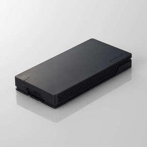 ELECOM 外付けポータブルSSD 2TB ESD-EHA2000GBK（Black）USB 4 Type-C 対応モデル