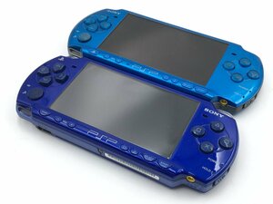 ♪▲【SONY ソニー】PSP PlayStation Portable 2点セット PSP-3000/2000 まとめ売り 0611 7