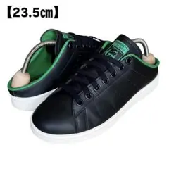 【廃盤/極美品】adidas 23.5 スタンスミス ミュール サンダル 黒×緑