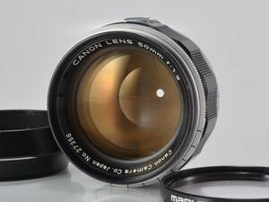 [良品]Canon (キヤノン) CANON LENS 50mm F1.2 L39 整備済 [保証] (53128)