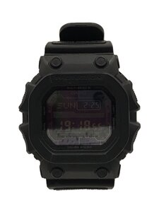 CASIO◆ソーラー腕時計・G-SHOCK/デジタル/ラバー/BLK/BLK