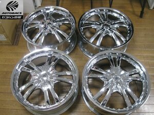 阿部商会　AUTO STRADA STEEZ 20×8.5J +43 112&114.3/10H 4枚セット　『未使用展示品』