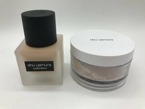 ■【YS-1】 シュウウエムラ shu uemura 2点セット まとめ ■ ファンデーション 574 35ml フェイスパウダー 20g 【同梱可能商品】K■