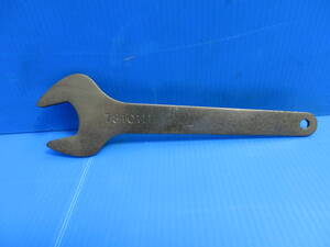 Z113★メーカー不明 整備用工具　車載工具 オープンレンチ 適合サイズ　22mm. 全長185mm. 　open wrench 7810111と表記