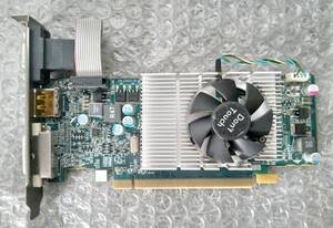 【中古パーツ】AMD Radeon HD 7570 グラフィックボード/ビデオカード PCI-E VGA/DP/DVI■K1015-1