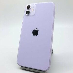 Apple iPhone11 128GB Purple A2221 MWM52J/A バッテリ82% ■SIMフリー★Joshin2616【1円開始・送料無料】