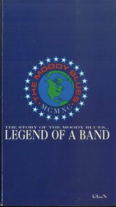 H00023214/VHSビデオ/The Moody Blues「Legend Of A Band」