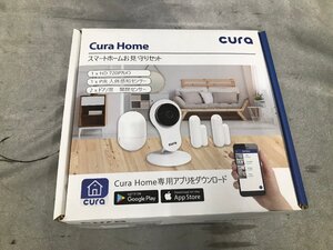 02-03-223 ◎BB 未使用品　スマートホームお見守りセット Cura Home 見守りカメラ カメラ 子供 ペット 安心 見守り