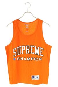 シュプリーム チャンピオン 17SS Tank Top サイズ:M ロゴタンクトップ 中古 BS99