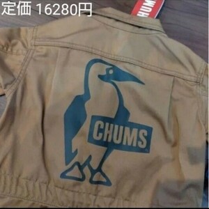 【タグ付き】CHUMS　つなぎ　ベージュ　キッズ　100-115cm