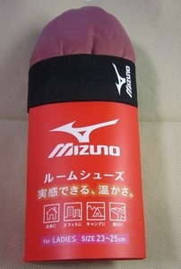 MIZUNO ミズノ●ルームシューズ　レディース　23～25cm　新品未使用　ピンク　岡本