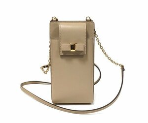 極美品＊SALVATORE FERRAGAMO フェラガモ スマートフォンケース ヴァラ バッグ