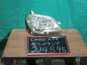 【214895】【A】ダイハツ　タントエグゼ　L455S　右ヘッドライト　HID　コイト 100-51032　テスト済　中古