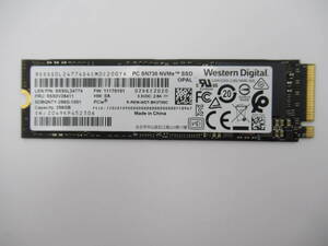 ★☆1円 ～スタート☆WDC SN730 SATA SSD M.2 2280 256GB 使用時間:2393H☆★