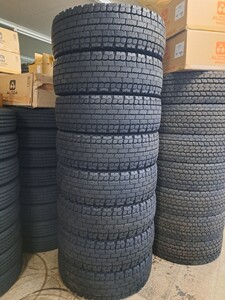 即決送料むりょう！ ミシュラン　265/70R19.5　8本セット　スタッドレスタイヤ　ICE　GRIP　XDW